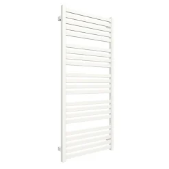 Matisere Sèche-serviette eau chaude blanc de 600mm de haut et 530mm de large - 301 Watt - MAR600/530SXB