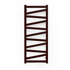 Matisere Sèche-serviette eau chaude noir de 1470mm de haut et 500mm de large - 540 Watt - VIP1470/500SXN