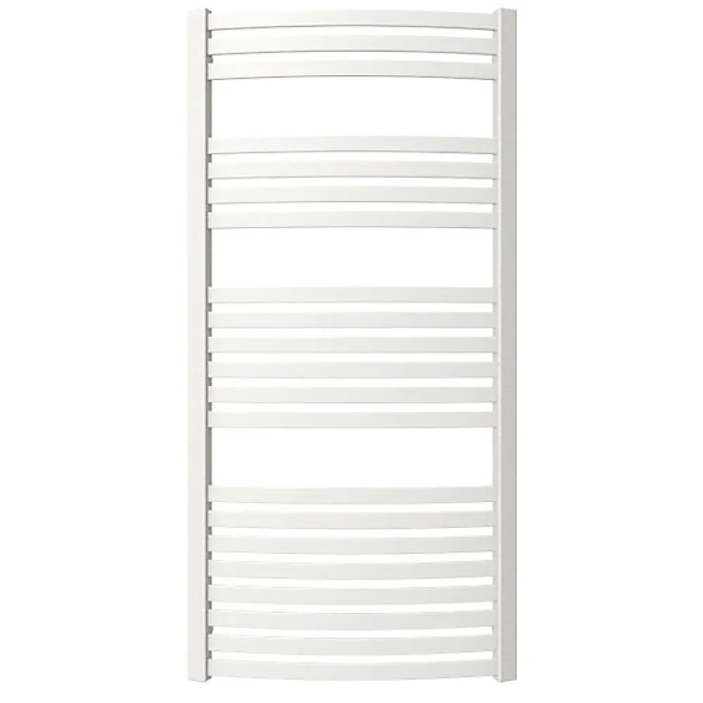 Matisere Sèche-serviette eau chaude blanc de 860mm de haut et 400mm de large - 368 Watt - DEX860/400SXB