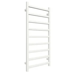 Matisere Sèche-serviette eau chaude blanc de 1080mm de haut et 500mm de large - 396 Watt - SIM1080/500ZXB