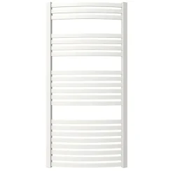Sèche-Serviettes Eau Chaude|Matisere Sèche-serviette eau chaude blanc de 1760mm de haut et 500mm de large - 833 Watt - DEX1760/500SXB