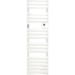 Atlantic Sèche-serviette électrique - Adélis - - 1000 W - Avec soufflerie 1000 W - H. 1777 mm - Blanc brillant - Connecté