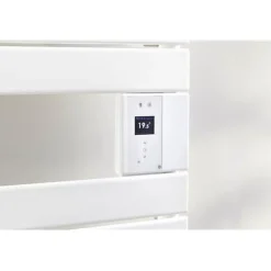 Atlantic Sèche-serviette électrique - Adélis - - 1000 W - Avec soufflerie 1000 W - H. 1777 mm - Blanc brillant - Connecté