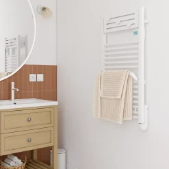 Sèche-Serviettes Électrique|Noirot Sèche-serviette électrique à inertie fluide Actibain 500W