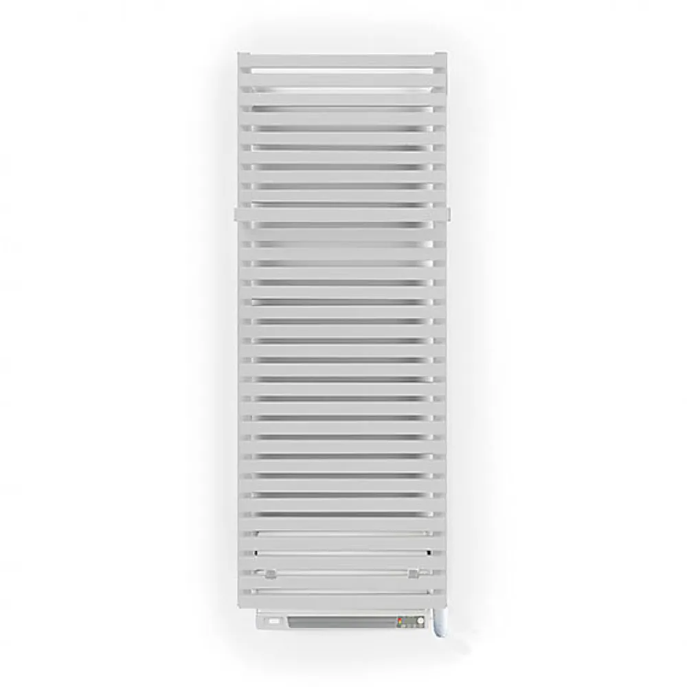 Sèche-Serviettes Soufflant|Matisere Sèche-serviette électrique blanc de 1320mm de haut et 600mm de large - 800 Watt - CIT1320/600E8BBLO