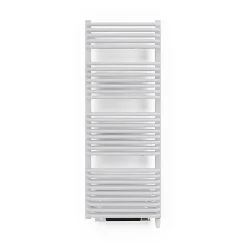 Matisere Sèche-serviette électrique blanc de 1020mm de haut et 640mm de large - 1000 Watt - TYT1020/640E8BBLO