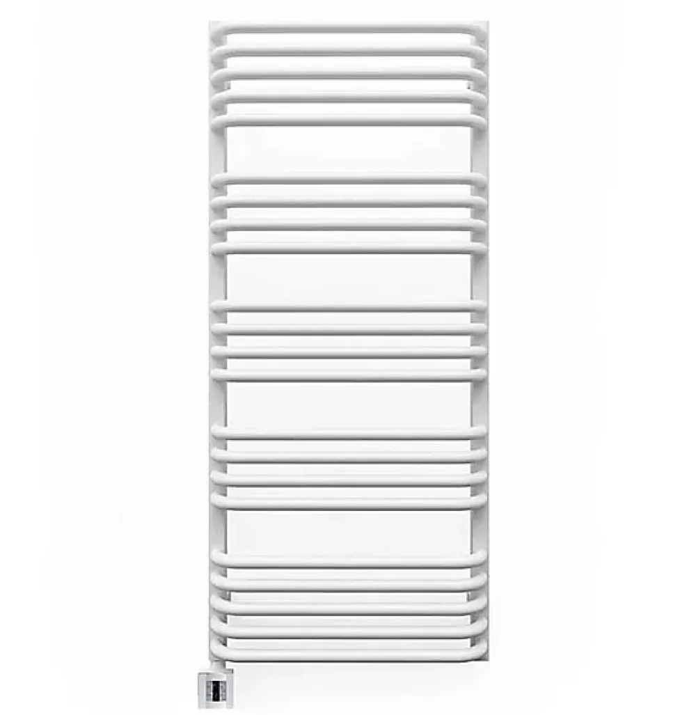 Matisere Sèche-serviette électrique blanc programmable - HxL 1140x600 mm - 800 Watt - ALE1140/600E1BP