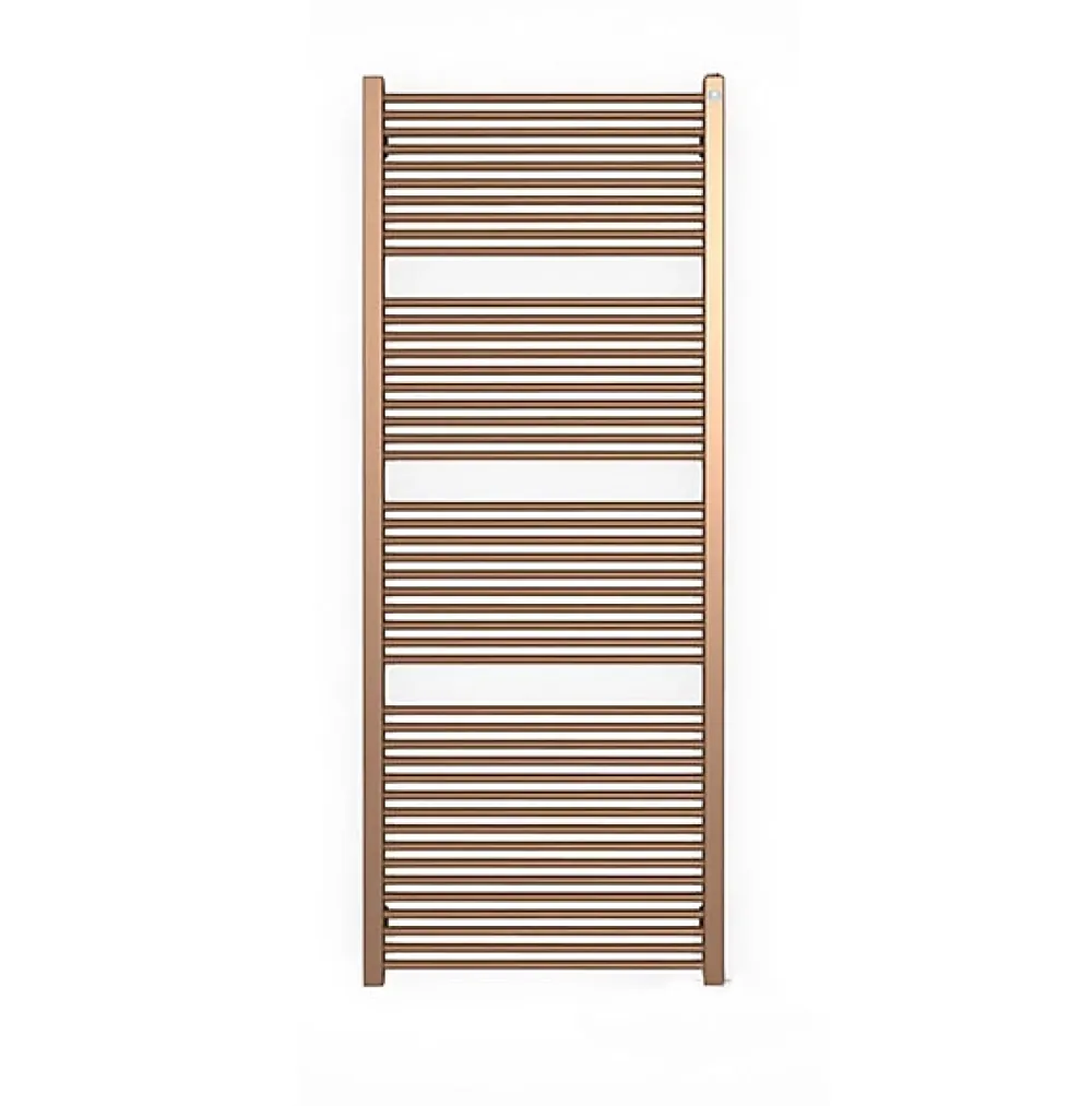 Matisere Sèche-serviette électrique cuivré - (HxL) 710x230 mm - 200 (Watts) - 200 Watt - MIK710-230E8BCO