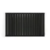 Sèche-Serviettes Électrique|Matisere Sèche-serviette électrique noir thermostat wifi - HxL 630x1565mm - 1500 Watt - WAR630/1565ROE8NW