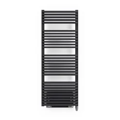 Matisere Sèche-serviette électrique noir de 820mm de haut et 640mm de large - 800 Watt - TYT820/640E8NBLO