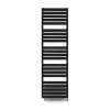 Sèche-Serviettes Soufflant|Matisere Sèche-serviette électrique noir de 1110mm de haut et 600mm de large - 600 Watt - WAR1110600TE8NBLO