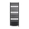Matisere Sèche-serviette électrique noir de 1260mm de haut et 540mm de large - 1000 Watt - TYT1260/540E1NBLO