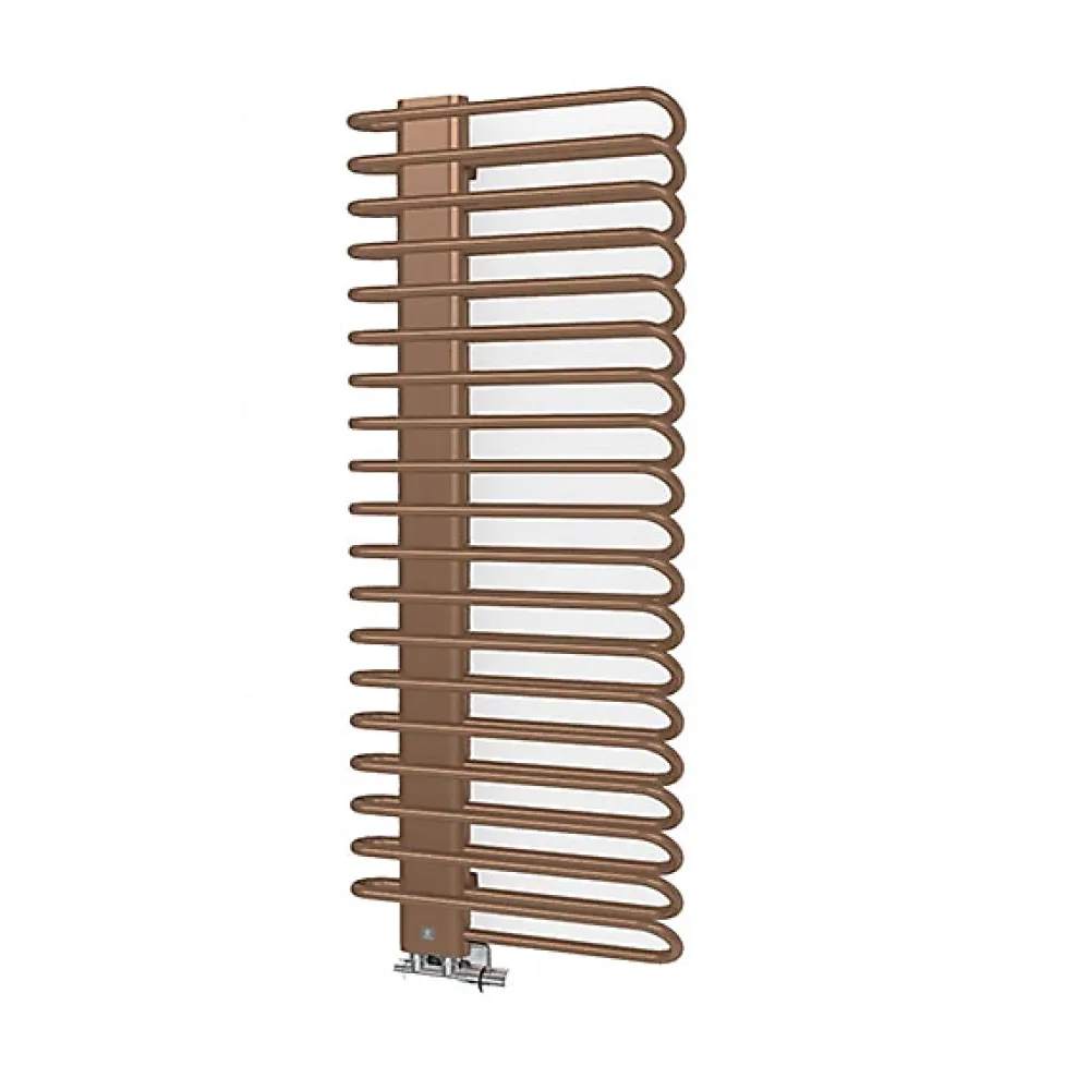 Matisere Sèche-serviette électrique programmable cuivré - HxL 1620x500 mm - 1000 Watt - MIC1620/500E8COPP