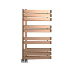 Sèche-Serviettes Électrique|Matisere Sèche-serviette électrique programmable cuivré - HxL 1110x600mm - 800 Watt - WAR1110/600SE8BCOP