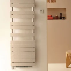 Sèche-Serviettes Soufflant|Matisere Sèche-serviette électrique soufflant blanc - HxL 1402x500mm - 500 Watt - ROE-140-050/IFS/B