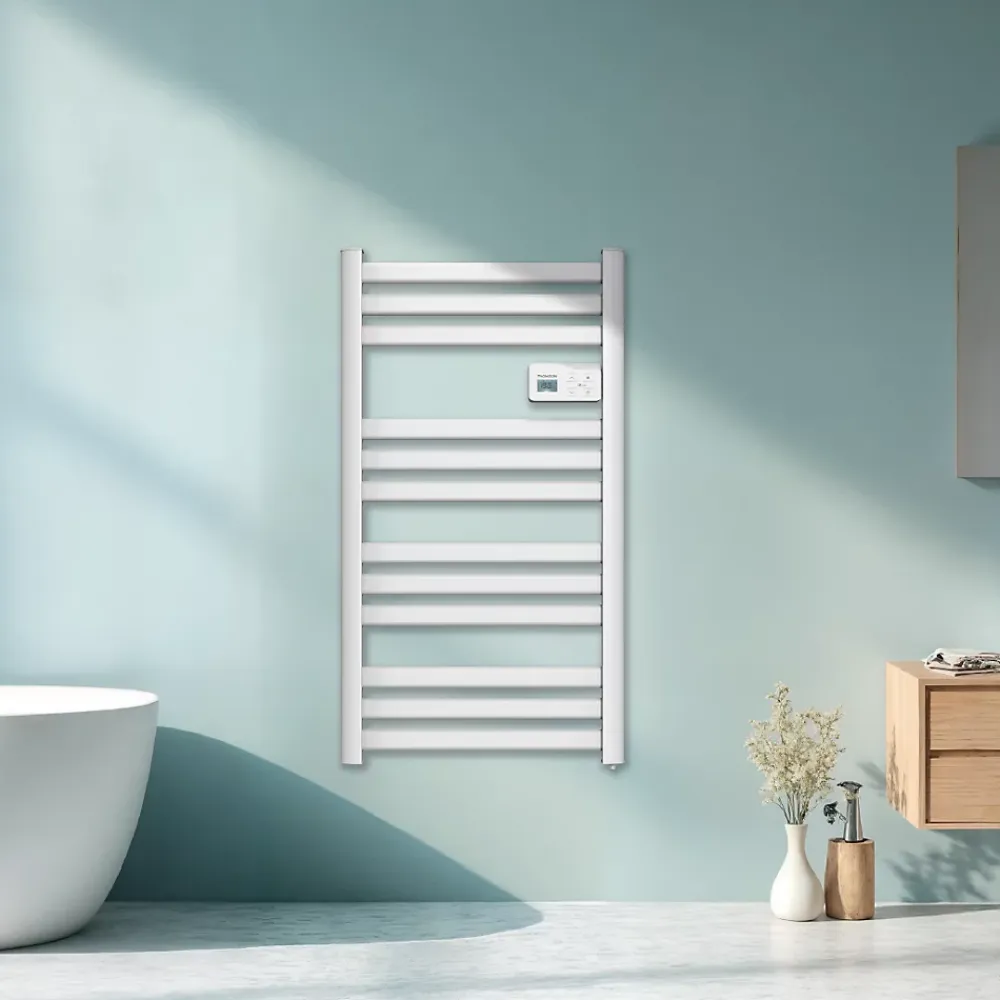 Thomson Sèche-serviette électrique sans fluide connecté WiFi 500W COSMO blanc