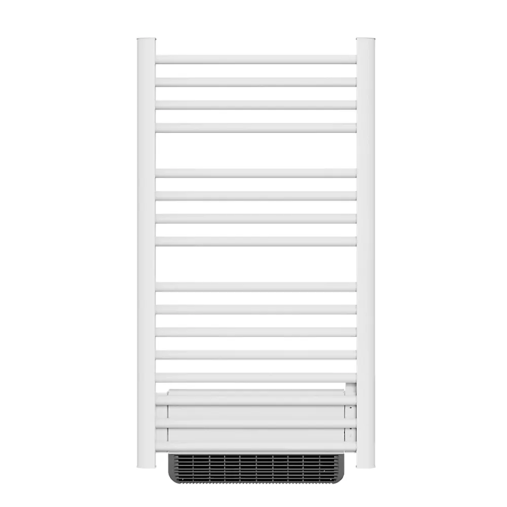 Sèche-Serviettes Soufflant|Bestherm Sèche-serviette électrique sans fluide avec soufflerie 500W+1000W H.100,5xL54cm HESTIA blanc