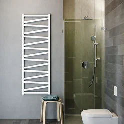 Sèche-Serviettes Mixte|Matisere Sèche-serviette mixte blanc - (HxL) 1230x500mm - 500 Watt - 451 Watt - VIP1230-500Z8B