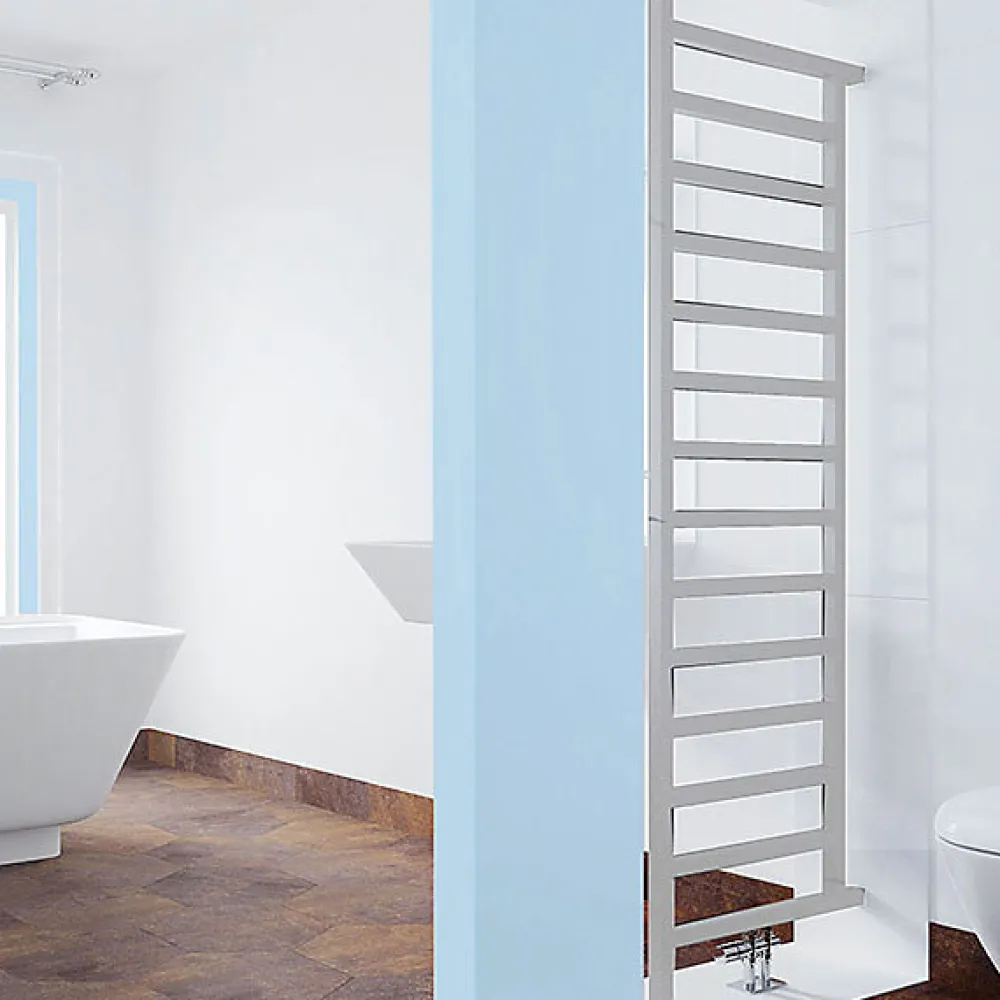 Matisere Sèche-serviette mixte blanc de 1755mm de haut et 500mm de large - 609 Watt - SIM1755/500DWZ1B