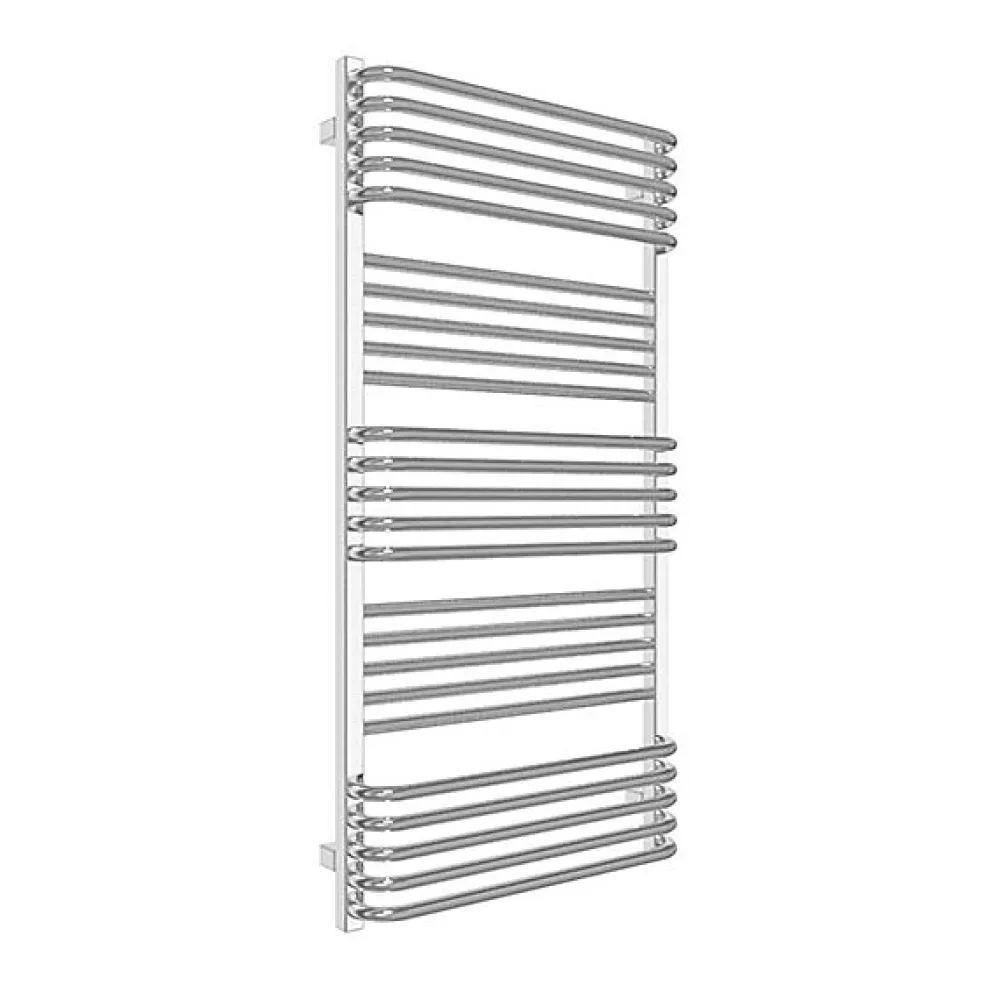 Sèche-Serviettes Mixte|Matisere Sèche-serviette mixte chromé de 1580mm de haut / 600mm de large - 739 Watt - POL1580/600V2CRO