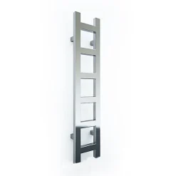 Matisere Sèche-serviette mixte chromé de 1600mm de haut / 200mm de large - 220 Watt - EAS1600/200V2CRO