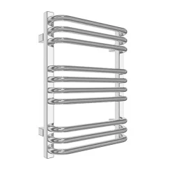 Matisere Sèche-serviette mixte chromé de 760mm de haut / 300mm de large - 180 Watt - ALE760/300Z1CRO