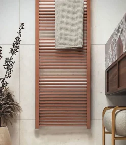 Sèche-Serviettes Mixte|Matisere Sèche-serviette mixte cuivre de 460mm de haut et 230mm de large - 122 Watt - MIK460/230V2BCO