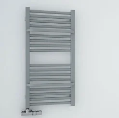 Sèche-Serviettes Mixte|Matisere Sèche-serviette mixte gris de 1140mm de haut et 700mm de large - 776 Watt - LIM1140/700V27042