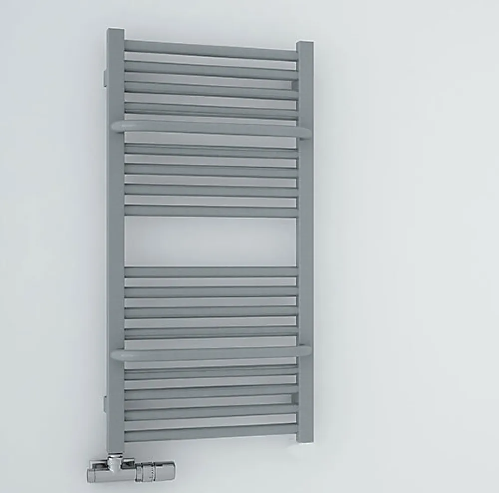 Sèche-Serviettes Mixte|Matisere Sèche-serviette mixte gris de 820mm de haut et 500mm de large - 406 Watt - LIM820/500V27042