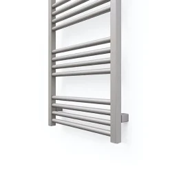 Matisere Sèche-serviette mixte gris de 900mm de haut et 580mm de large - 438 Watt - FIO900/580V2RGR