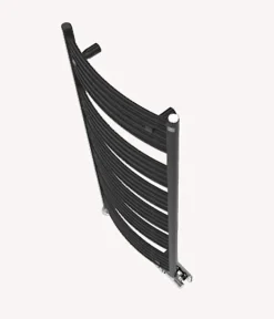 Sèche-Serviettes Mixte|Matisere Sèche-serviette mixte noir - (HxL) 1479x400 mm - 600 Watt - 573 Watt - DOM1479-400Z8N