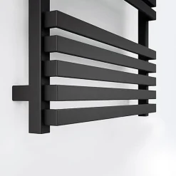 Matisere Sèche-serviette mixte noir - (HxL) 870x450 mm - 400 Watt - 402 Watt - QUA870-450SV2N