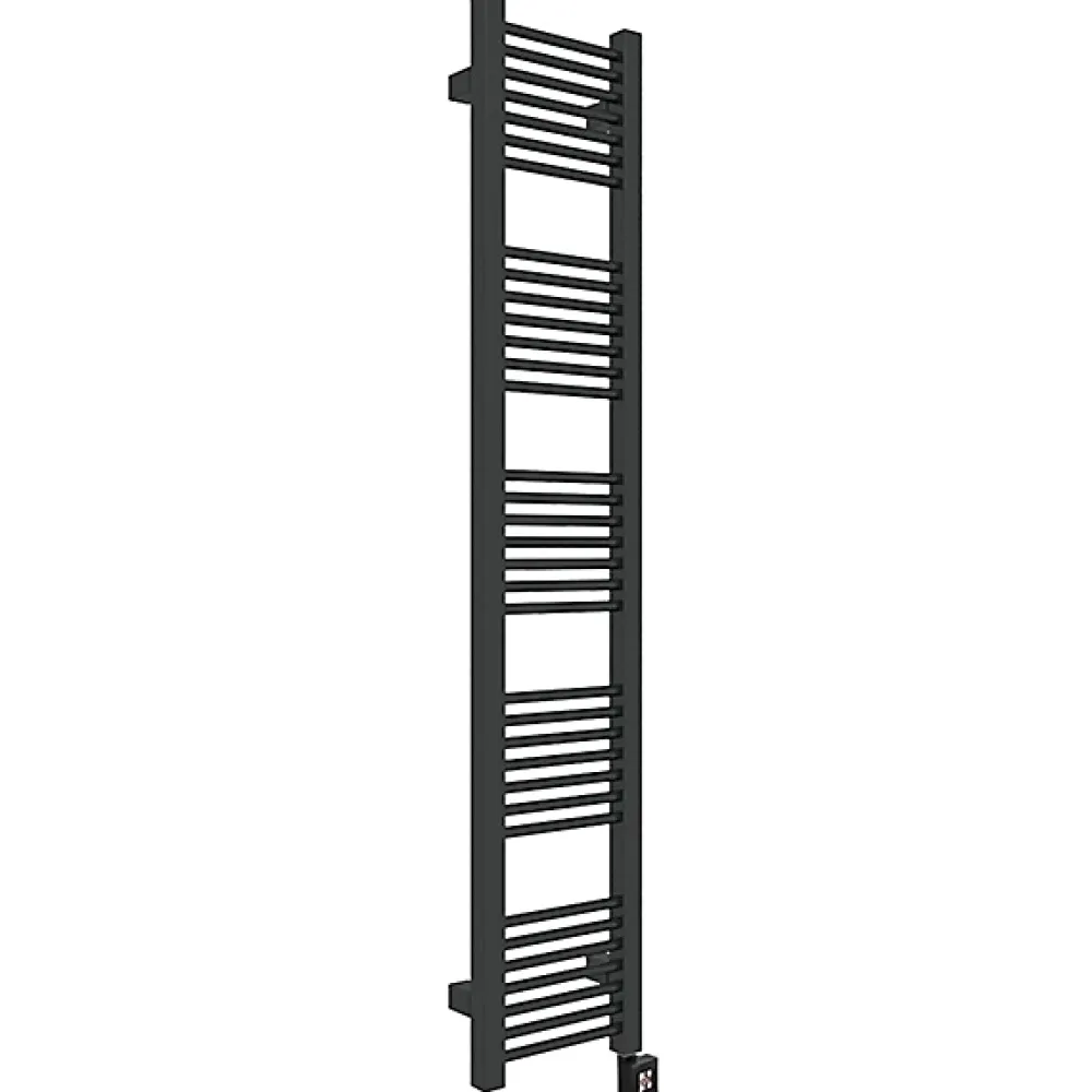 Matisere Sèche-serviette mixte noir - (HxL) 1210x230 mm - 300 Watt - 308 Watt - MIK1210-230V2N