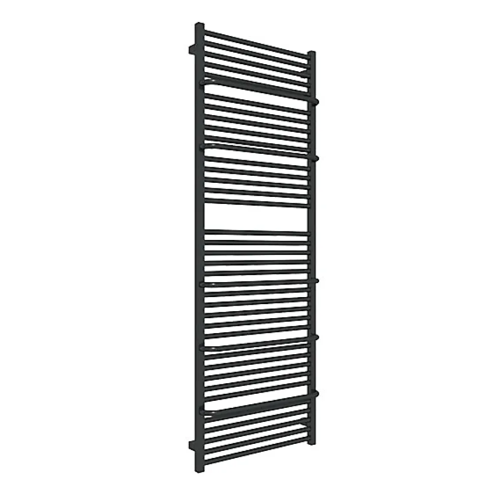 Sèche-Serviettes Mixte|Matisere Sèche-serviette mixte noir de 1700mm de haut et 700mm de large - 1183 Watt - LIM1700/700SOAV2N