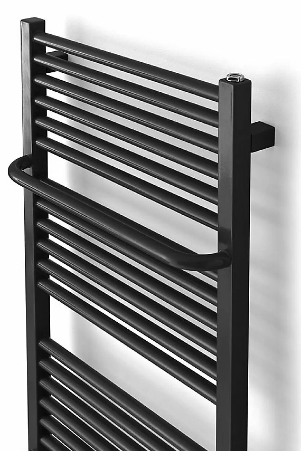 Sèche-Serviettes Mixte|Matisere Sèche-serviette mixte noir de 1700mm de haut et 700mm de large - 1183 Watt - LIM1700/700SOAV2N