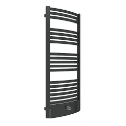 Matisere Sèche-serviette mixte noir - (HxL) 1760x500 mm - 800 Watt - 798 Watt - DEX1760-500PZ1N