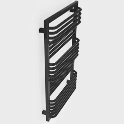 Sèche-Serviettes Mixte|Matisere Sèche-serviette mixte noir - (HxL) 600x450 mm - 300 Watt - 308 Watt - POC600-450V2N