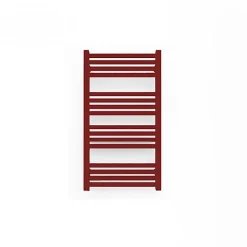 Matisere Sèche-serviette mixte rouge brun 660mm de haut - 400mm de large - 241 Watt - FIO660/400V23011
