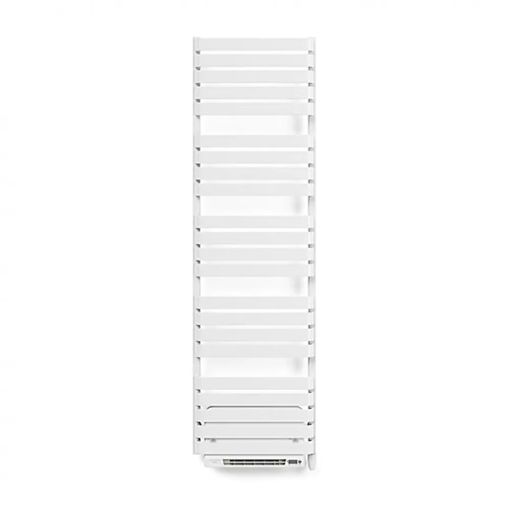 Matisere Sèche-serviette soufflant électrique blanc HxL : 1110mmx600mm - 600 Watt - WAR1110/600TE8BBLO