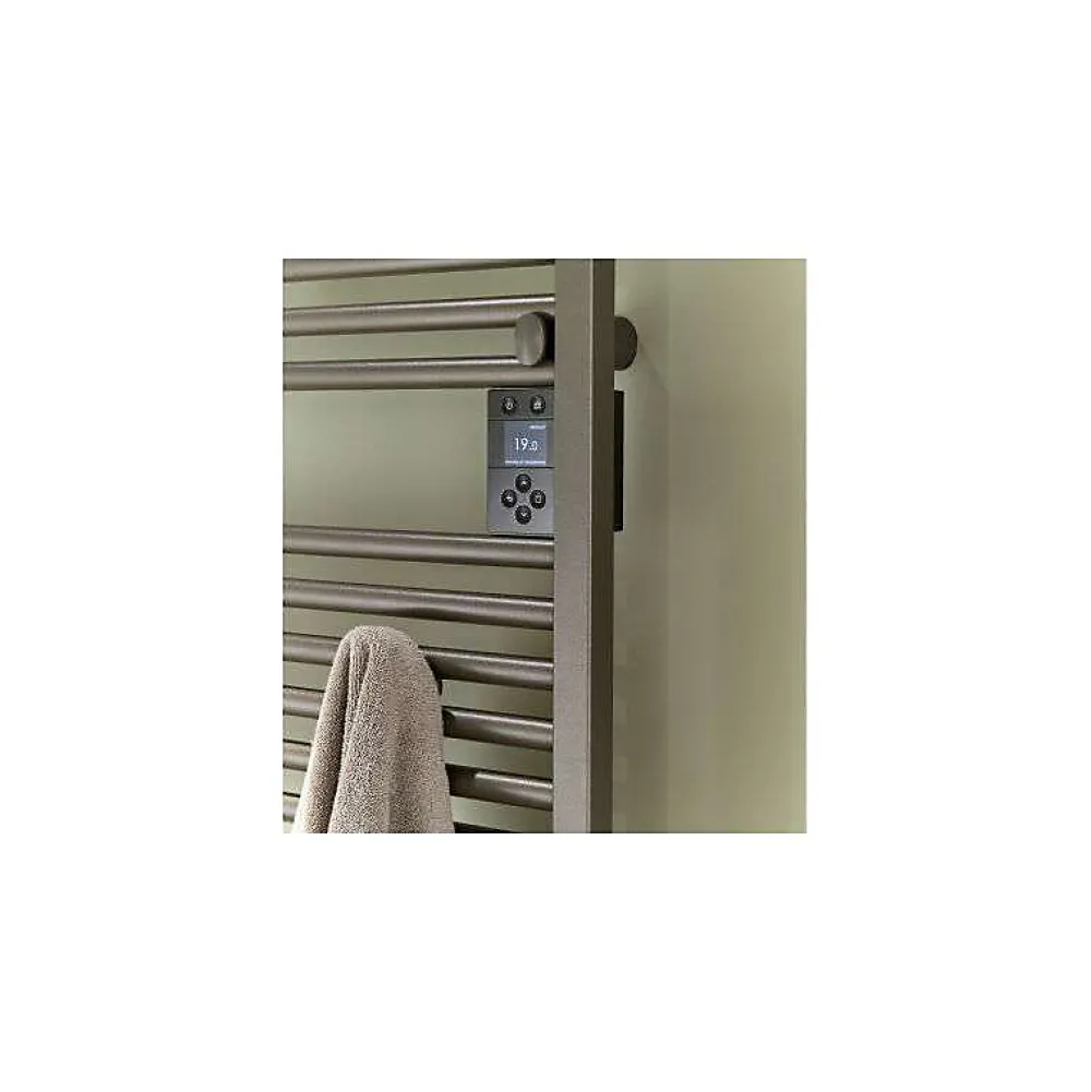 Sèche-Serviettes Mixte|Sèche-Serviettes Électrique|Atlantic Sèche-serviette 300W DORIS DIGITAL ETROIT noir - - 851293
