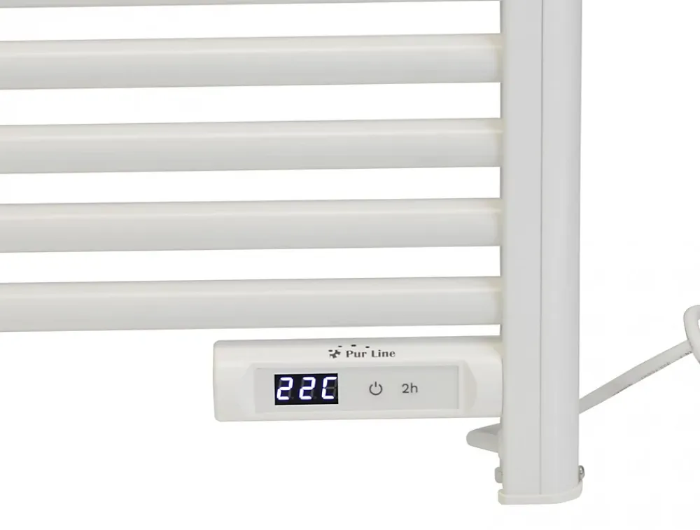 Pureline Sèche-serviettes avec minuterie 500W