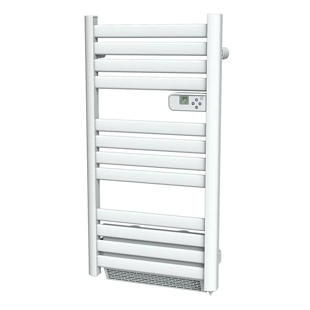 Sèche-serviettes avec soufflerie Mestia blanc 500W + soufflerie 1000W