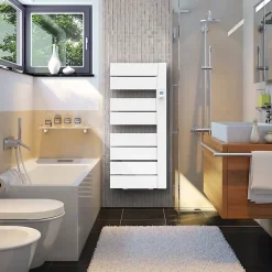 Sèche-Serviettes Soufflant|Intuis Sèche-serviettes BALICA avec soufflerie blanc 1500W
