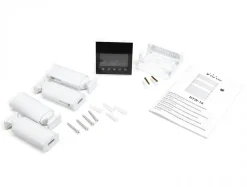 Pureline Sèche-serviettes blanc commande sans fil 500W