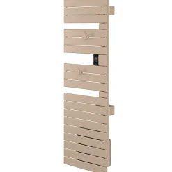 Sèche-Serviettes Électrique|Atlantic Sèche-serviettes connecté Nefertiti mât à droite 750W beige - - 850043