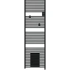 Thermor Sèche-serviettes connecté Riva 5 avec soufflerie 2000W Noir carbone - - 471643