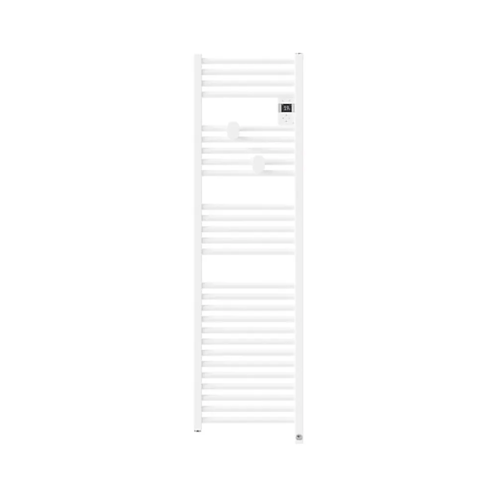 Thermor Sèche-serviettes connecté Riva 5 Etroit 500W Blanc brillant - - 471660