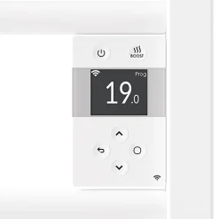 Thermor Sèche-serviettes connecté Riva 5 Etroit 500W Blanc brillant - - 471660
