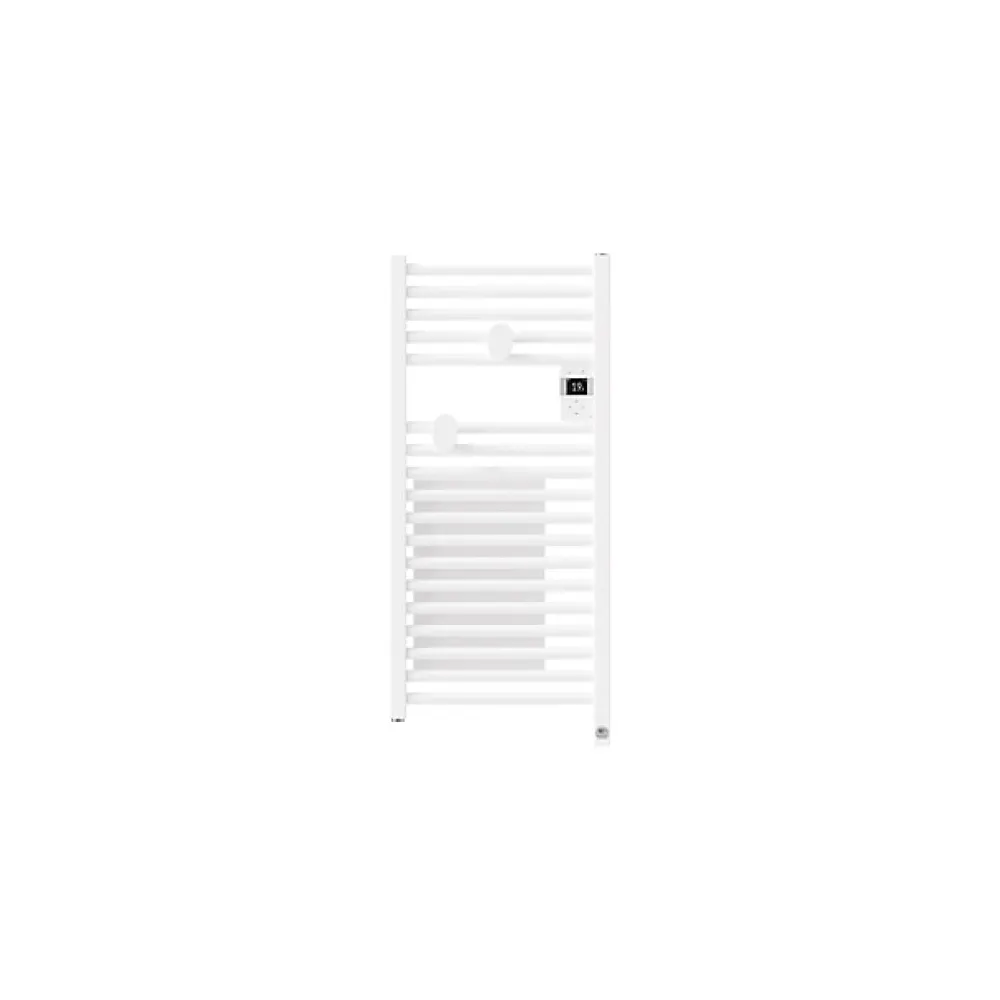 Thermor Sèche-serviettes connecté Riva 5 Etroit avec soufflerie 1300W Blanc - - 471645