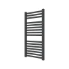 GoodHome Sèche-serviettes eau chaude en acier Aspley argent 413W